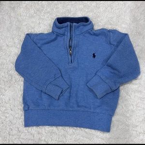 🔹 Polo Ralph Lauren Half Zip Sweater • Toddler Boys • 2T